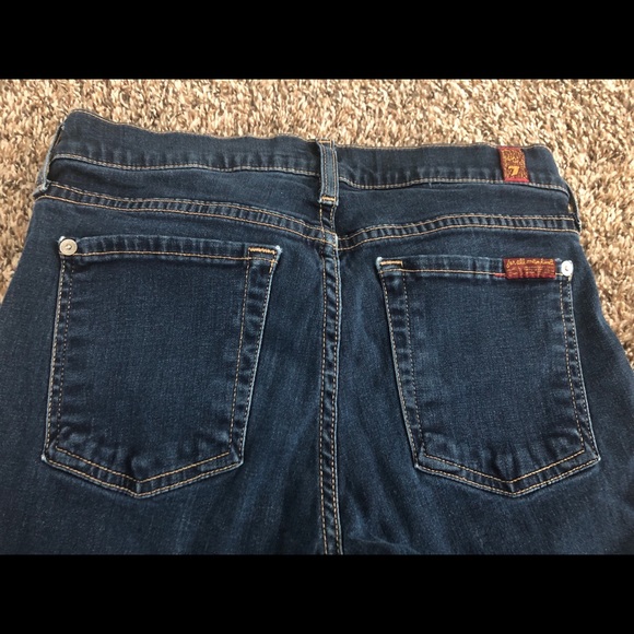 7 for all Mankind Women’s Skinny Jeans Size 27 - Picture 2 of 3